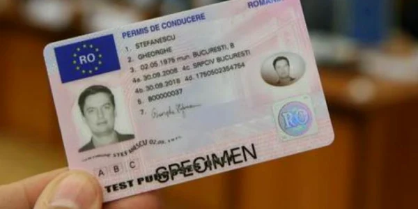 Permis FOTO Politia Romana