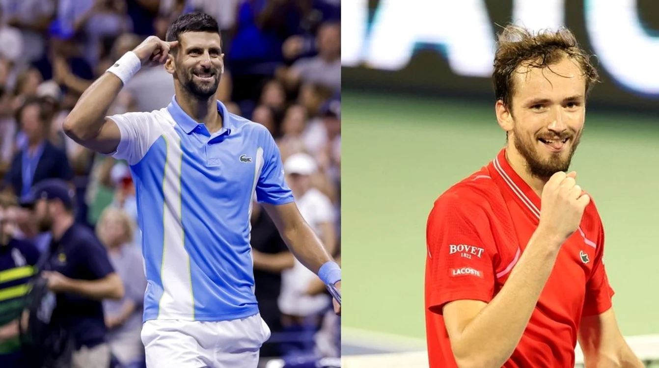 Djokivic și Medvedev se luptă în finala US Open Foto colaj / EPA EFE