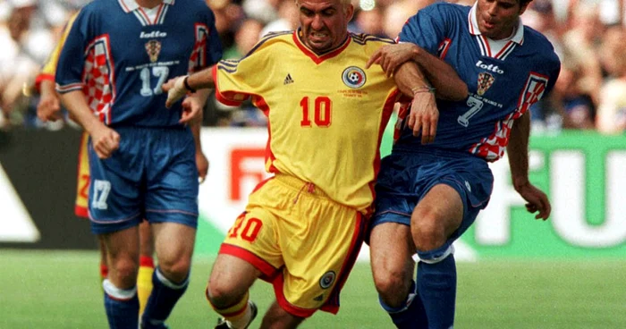 Gheorghe Hagi, la Campionatul Mondial din 1994. FOTO Mediafax