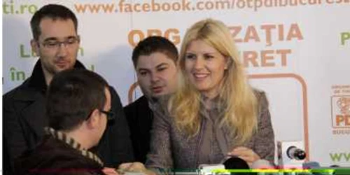 Elena Udrea şi Organizaţia de tineret PDL Bucureşti