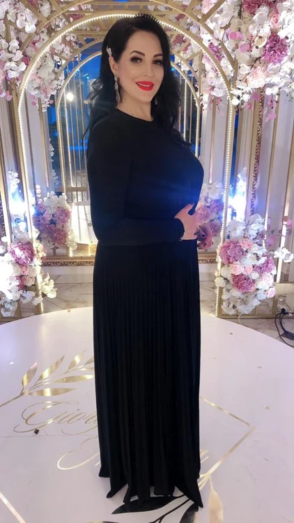 Angela Rusu arată și se simte bine, gravidă în luna a cinceafoto: arhivă personală