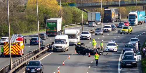 Accident autostrada Marea Britanie FOTO Shutterstock 