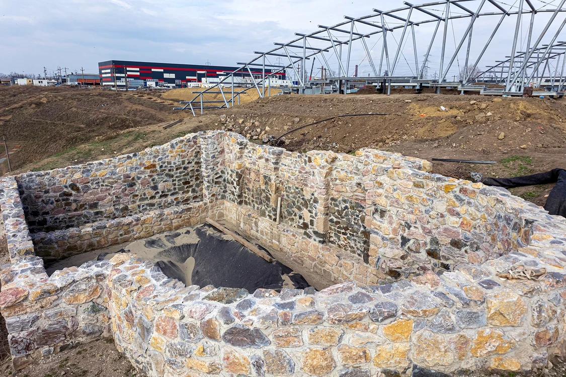 Castrul Roman de la Tirighina-Barboşi FOTO: Primaria Galati