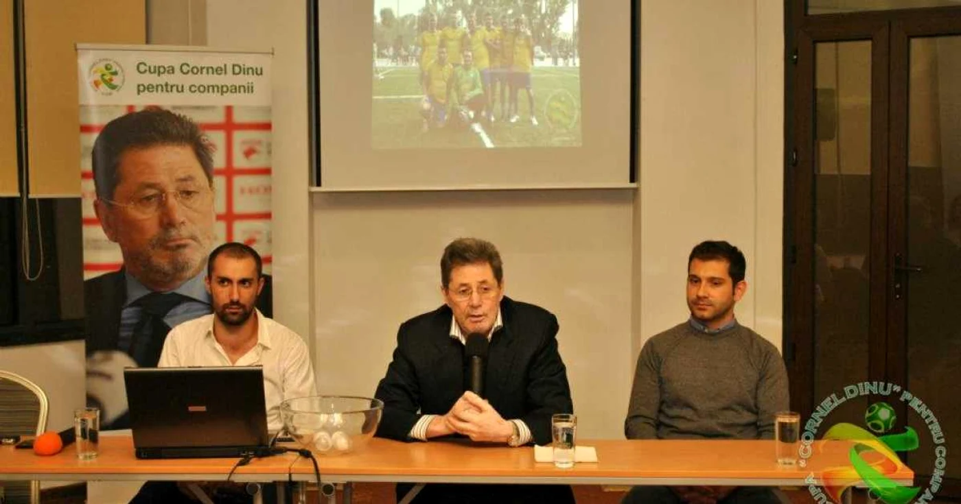 Cornel Dinu, la tragerea la sorţi a optimilor de finală ale competiţiei care-i poartă numele