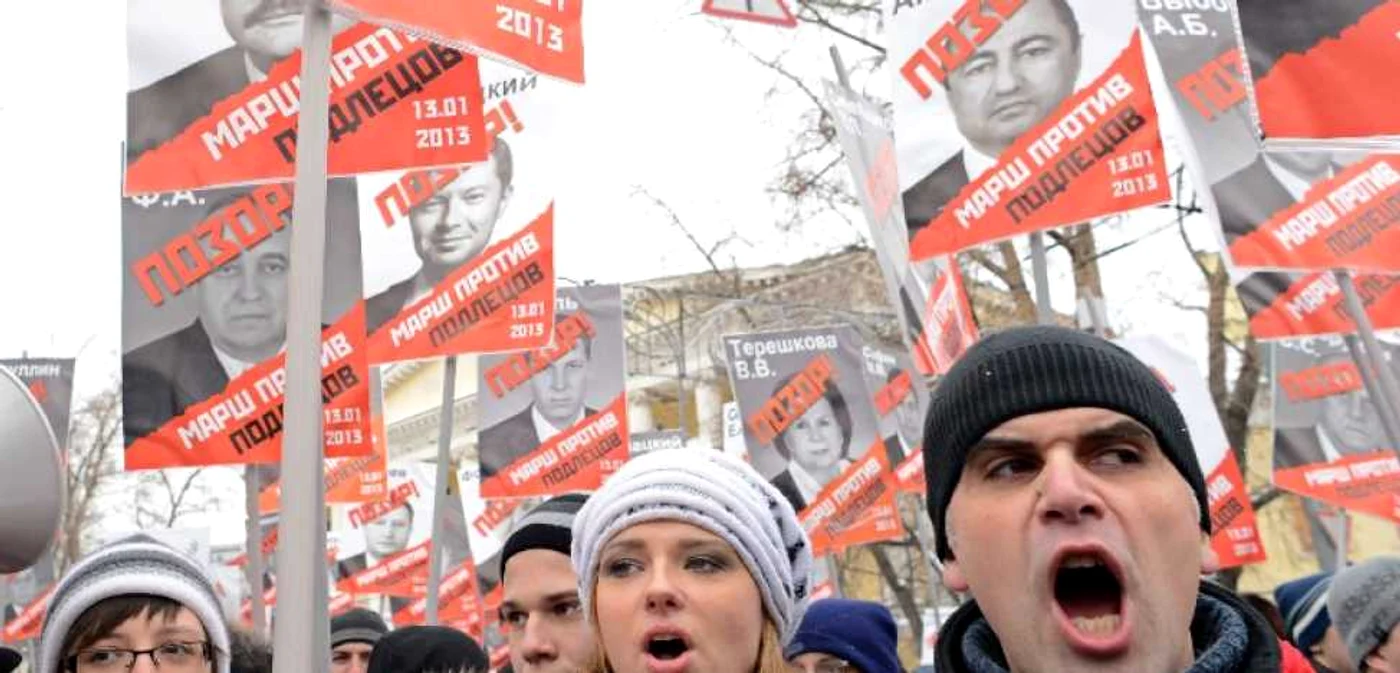 20.000 de ruşi au ieşit în stradă la Moscova la chemarea opozitiei FOTO AFP