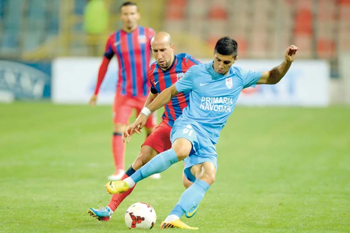În tur, Steaua s-a impus cu scorul de 5-0 (FOTO: Răzvan Păsărică)