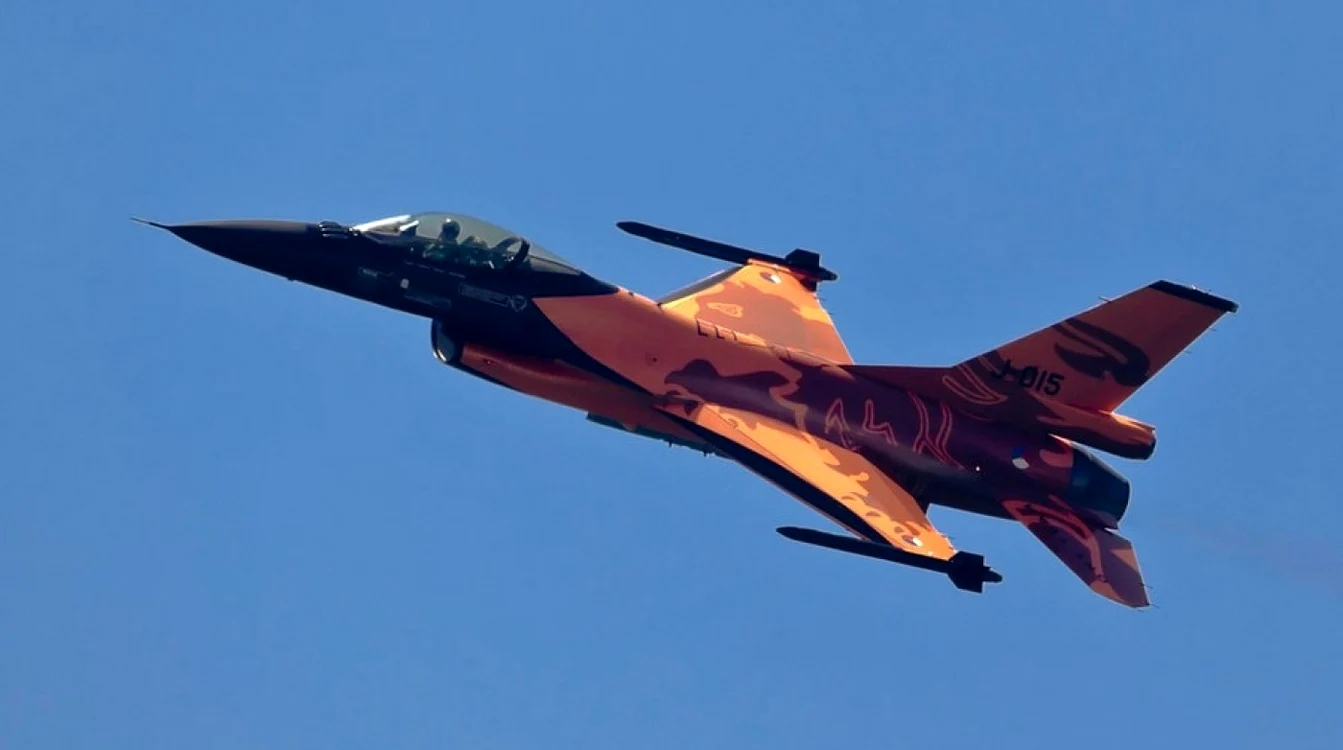 Avion de vânătoare F-16 FOTO Arhivă Adevărul