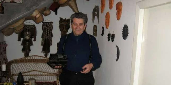 Colecţionarul a adunat obiecte din toată lumea