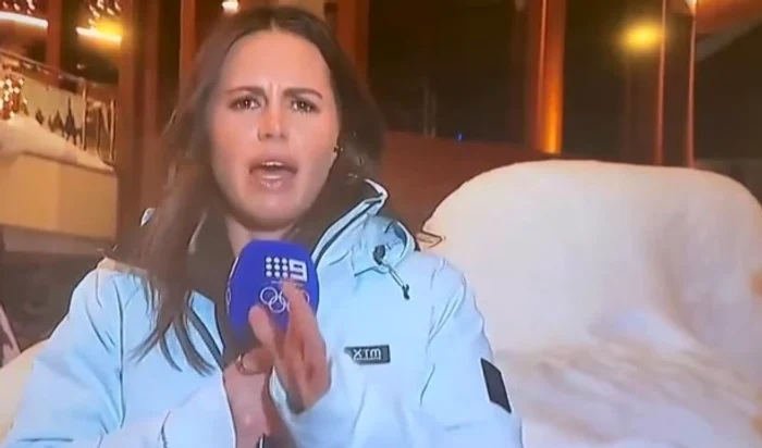 Jurnalista australiană Danika Mason FOTO: captură video