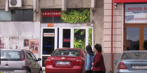 Magazinul cu scandal este in centrul orasului