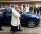 Loganul cu care a circulat Papa Francisc a ajuns la Timişoara FOTO Ştefan Both