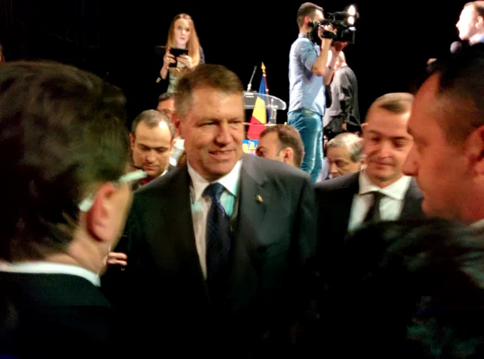 Klaus Iohannis la Paris. FOTO: Tatiana Bejenaru