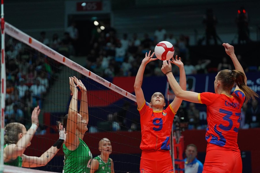 Romania loses again 2-3 at women's European volleyball championship