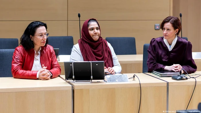 Reclamanta Humaira Waseem la Curtea Federală de Justiție din Karlsruhe