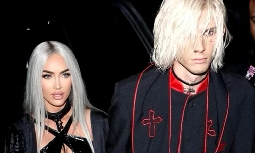 Megan Fox și Machine Gun Kelly au purtat costume religioase jpg