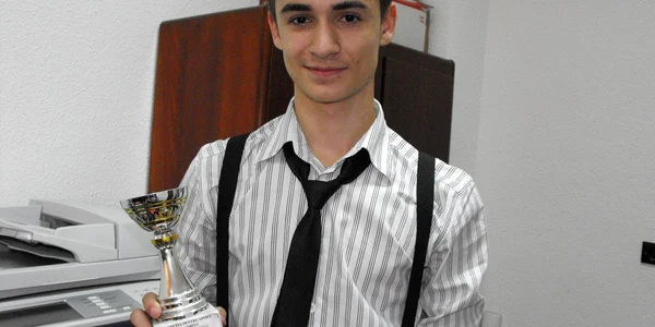 Adolescentul a câştigat numeroase premii la concursurile de atletism foto: A.B.