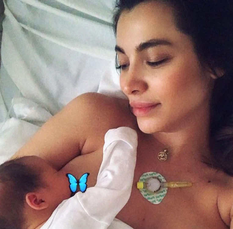 Lili Sandu a născut luni, 10 august, un bebeluș de nota 10foto: arhiva personală/Instagram
