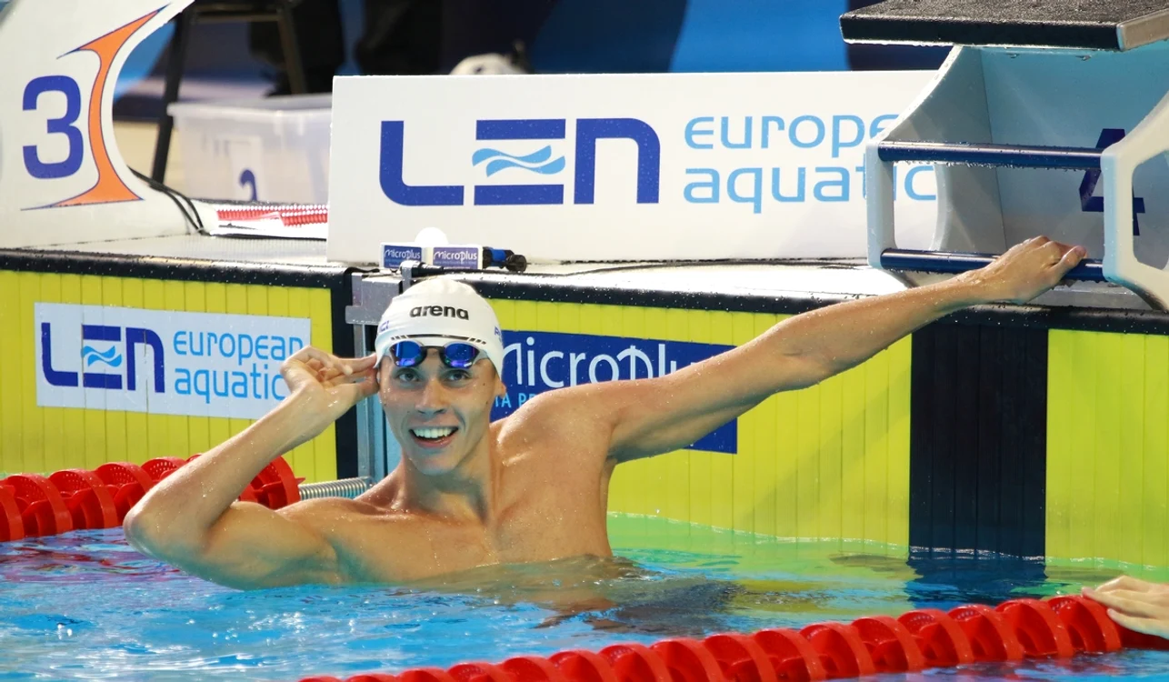 David Popovici a cucerit două medalii de aur la Naționalele de la Otopeni (FOTO: Sportpictures)