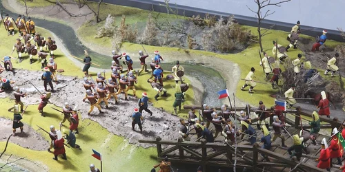 Diorama bătăliei de la Podul Înalt jpeg