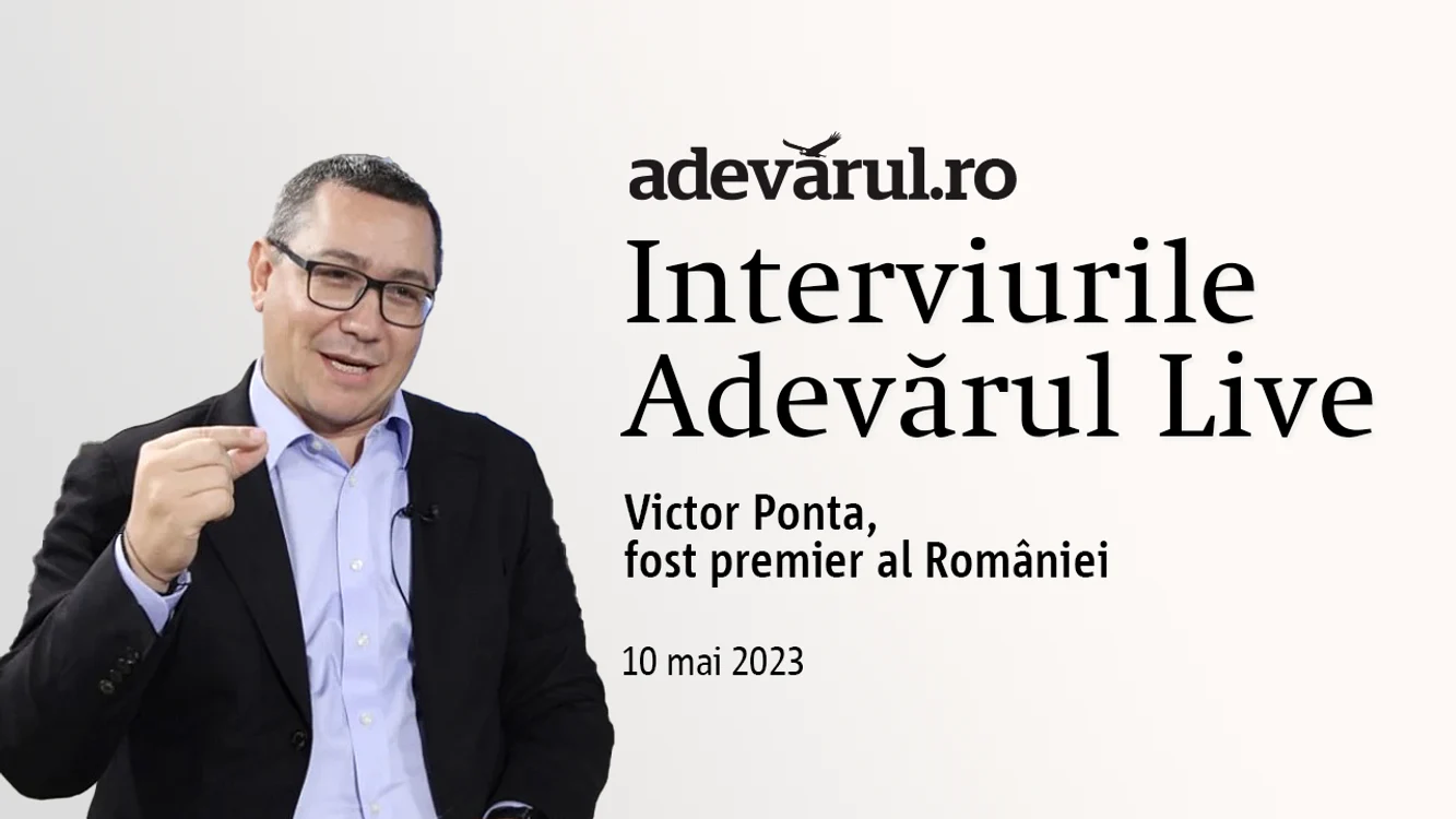 Victor Ponta a vorbit despre planurile Pro România, dar și despre anii săi de guvernare FOTO Arhivă
