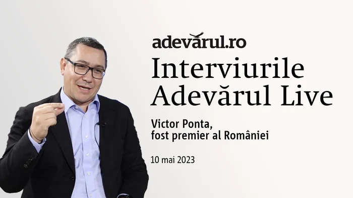 Victor Ponta a vorbit despre planurile Pro România, dar și despre anii săi de guvernare FOTO Arhivă