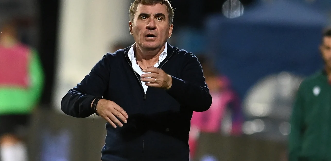 Gică Hagi, extrem nervos la meciul cu Poli Iași. Sportpictures 