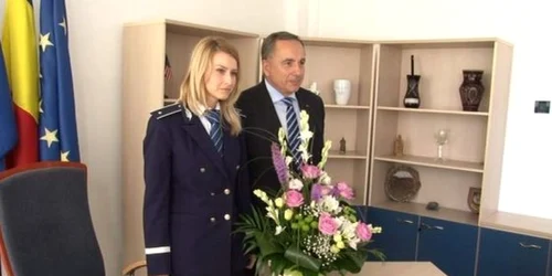 Loredana Basamac şi-a început activitatea la Poliţia Braşov. FOTObzb.ro