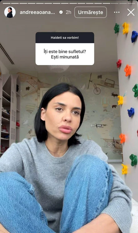Andreea Popescu răspunde întrebărilor fanilor - Foto: Instagram