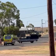 atac armat in Lake Cargelligo, australia foto captura video 10 news png