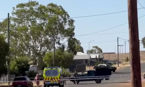 atac armat in Lake Cargelligo, australia foto captura video 10 news png