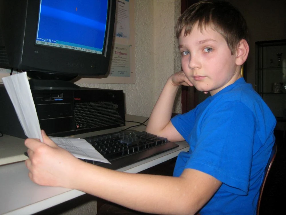 Radu Andrei a început să facă programare pe calculator de la opt ani