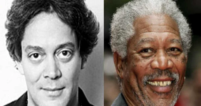 Raúl Juliá şi Morgan Freeman