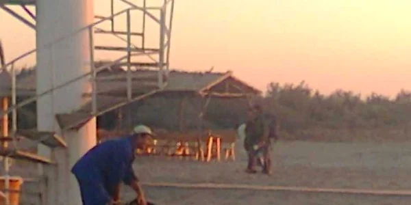 Lucrări pe plaja Sulina 