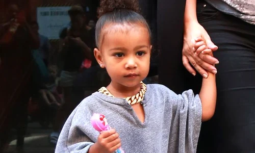 Kim Kardashian And Daughter North West Out And About In New York jpeg