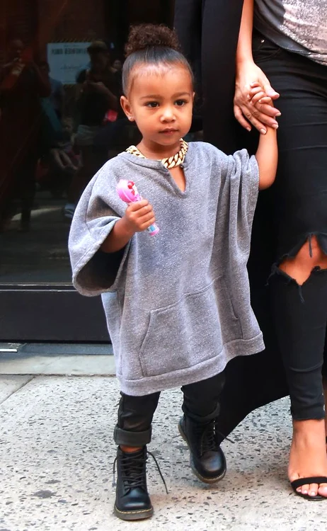 Kim Kardashian And Daughter North West Out And About In New York jpeg