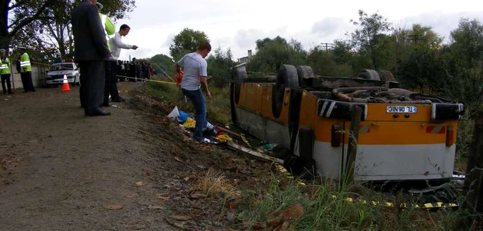 Accidentul a avut loc pe data de 30 septembrie 2010