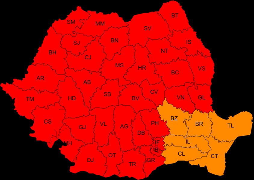 Romania faces extreme heatwave with temperatures reaching 41C