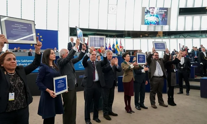 Opoziția democrată din Venezuela a primit premiul Saharov pentru liberate de gândire jpeg