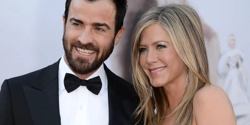 Jennifer Aniston si Justin Theroux Getty