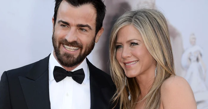 Jennifer Aniston si Justin Theroux Getty