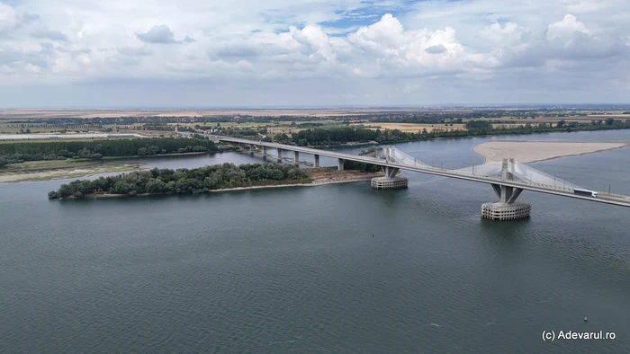 Podul peste Dunăre Vidin Calafat. FOTO Daniel Guță / ADEVĂRUL