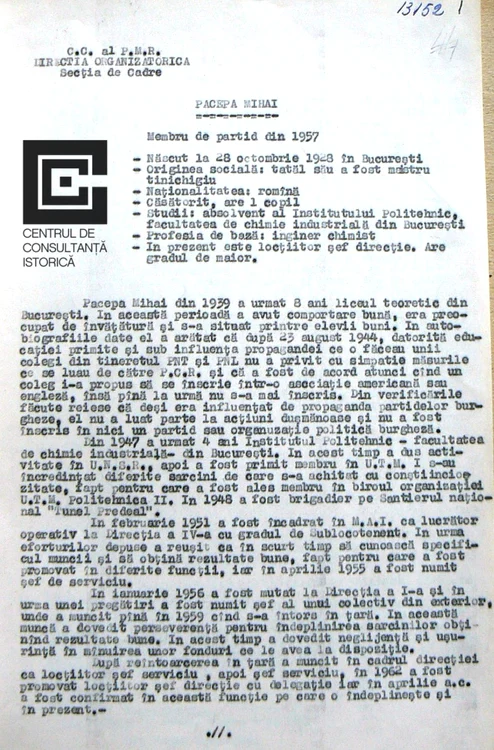 Referat Ion mIhai pacepa 