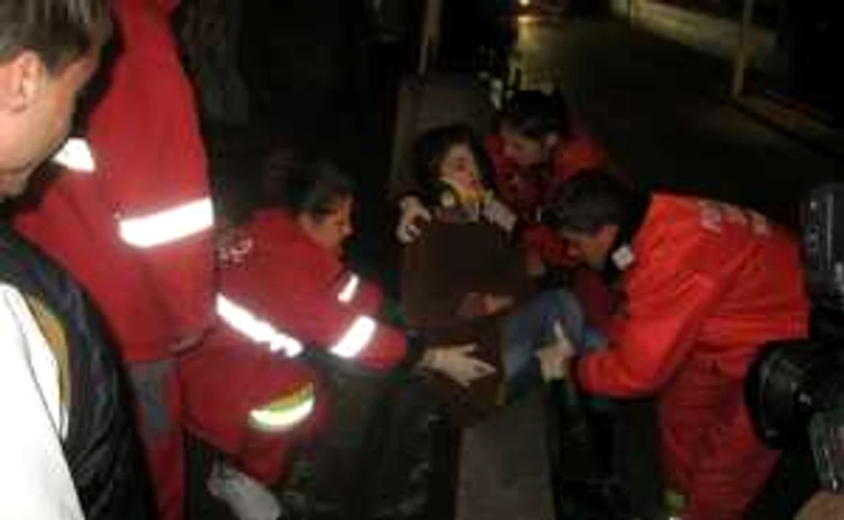 Claudia Bercea a fost transportată la spital