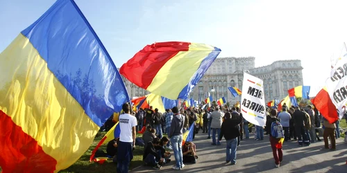 Marş pentru unirea Basarabiei cu România Foto Eduard Enea - 20 octombrie