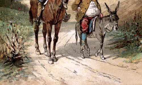 Jules (after) David Don Quixote and Sancho Panza illustration of book by Miguel de Cervantes Histoir (MeisterDrucke 1474017) jpeg