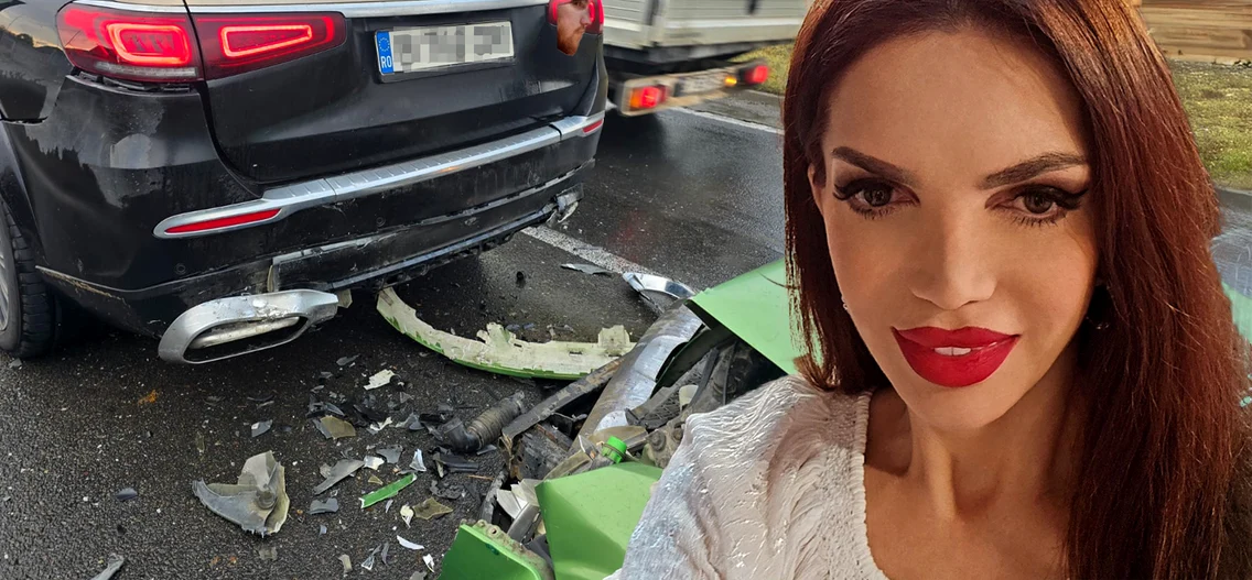 Săptămâna trecută, Cristina Spătar, Regina R&B-ului, a avut parte de un accident de mașină