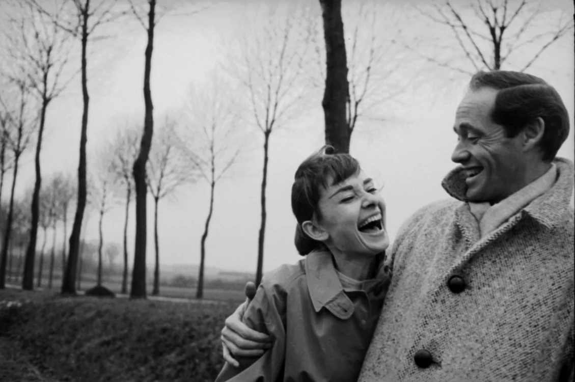 Minunata Audrey Hepburn l-a făcut să râdă pe actorul Mel Ferrer 14 ani FOTO Guliver/Getty Images