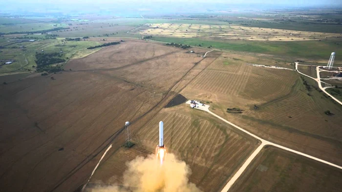 Racheta prototip Grasshopper FOTO SpaceX