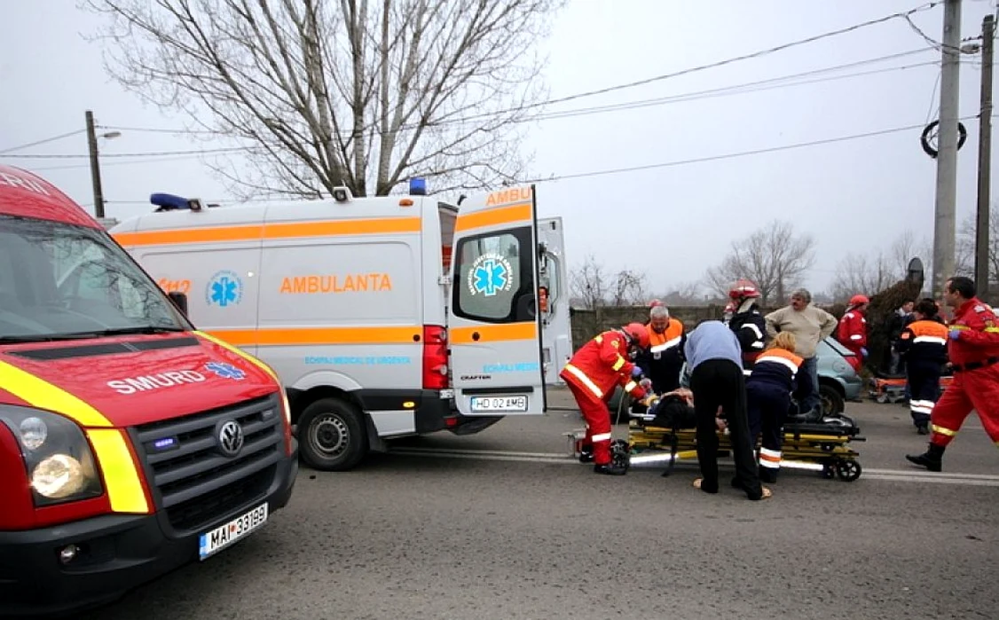 Fetița a scăpat fără răni grave după ce a fost lovită de o mașină FOTO arhivă Adevărul