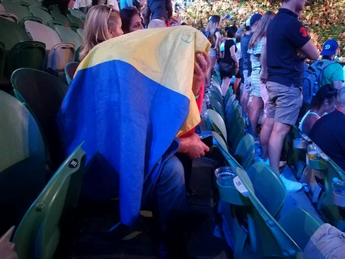 Roman plange dupa finala de la Australian Open FOTO Iulian Anghel